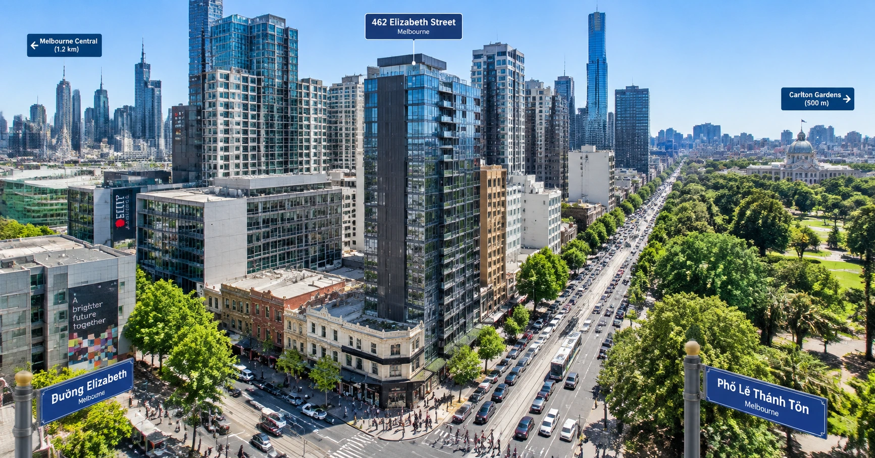 462 Elizabeth Street, Melbourne, VIC 3000, – Trung tâm sôi động của thành phố Melbourne - image 1 462 Elizabeth Street, Melbourne, VIC 3000, – Trung tâm sôi động của thành phố Melbourne - image 1