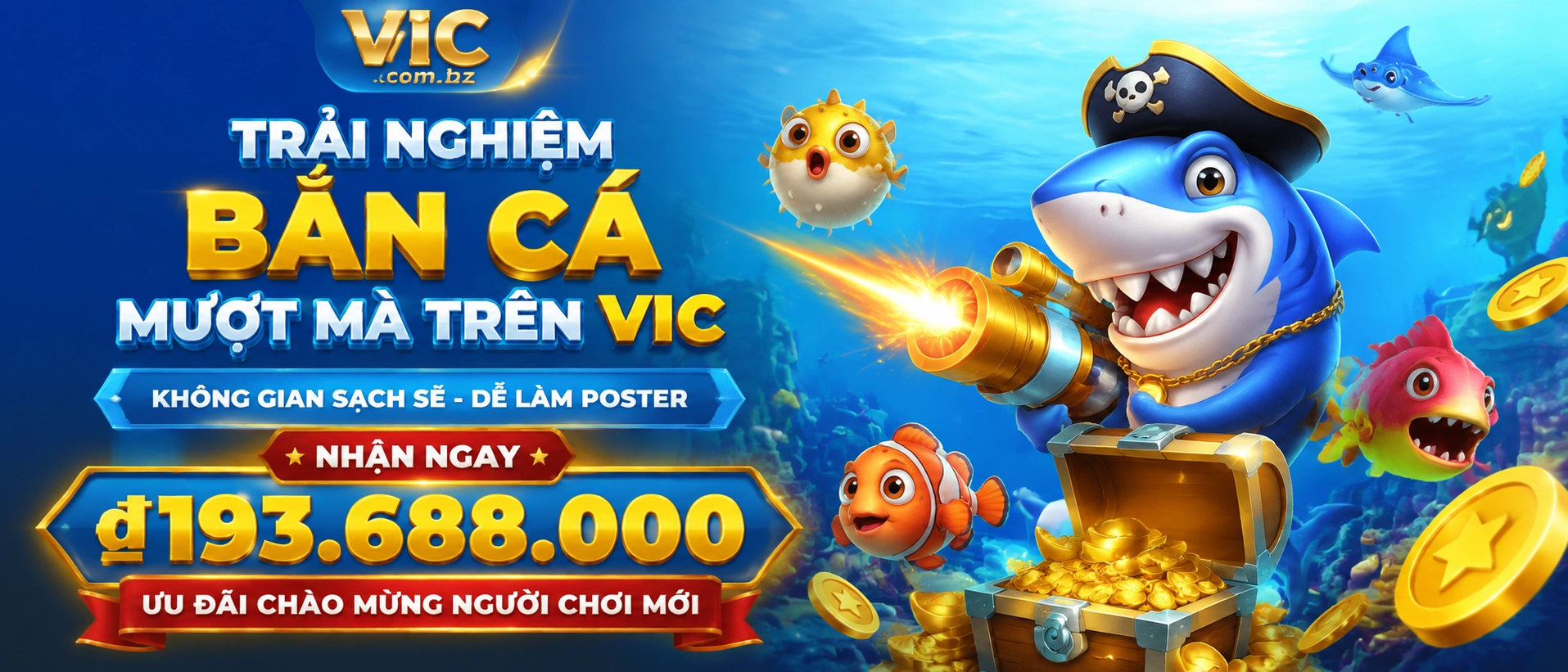 Bắn Cá đa người chơi và phòng game