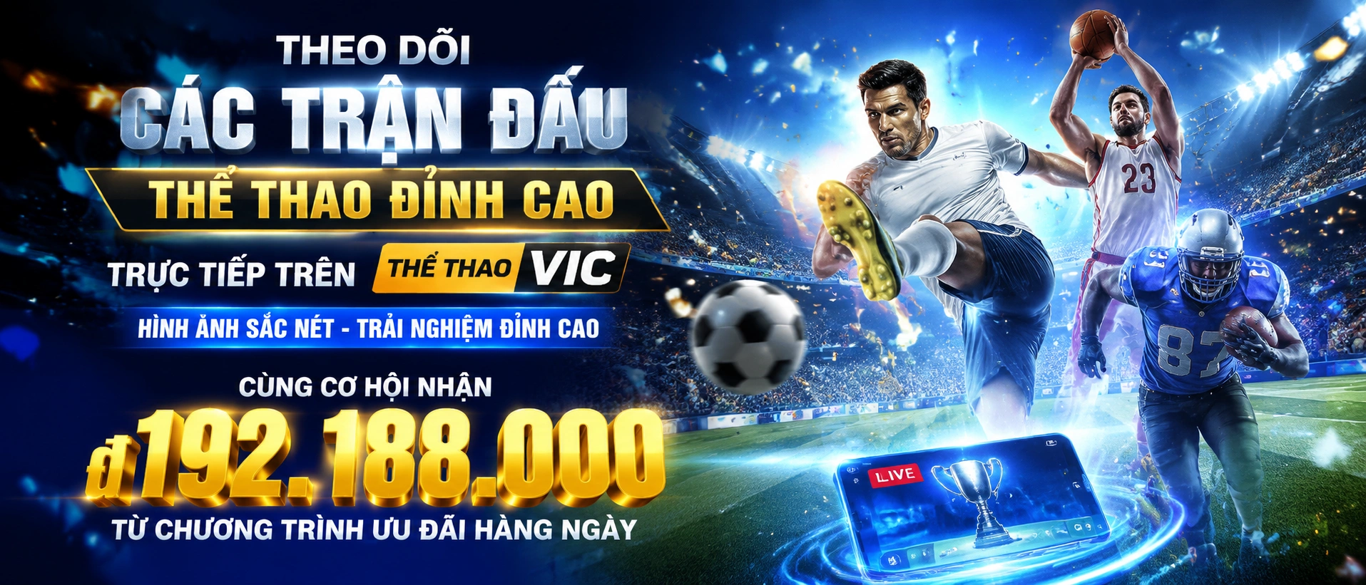Cá Cược Thể Thao trên vic.com.bz
