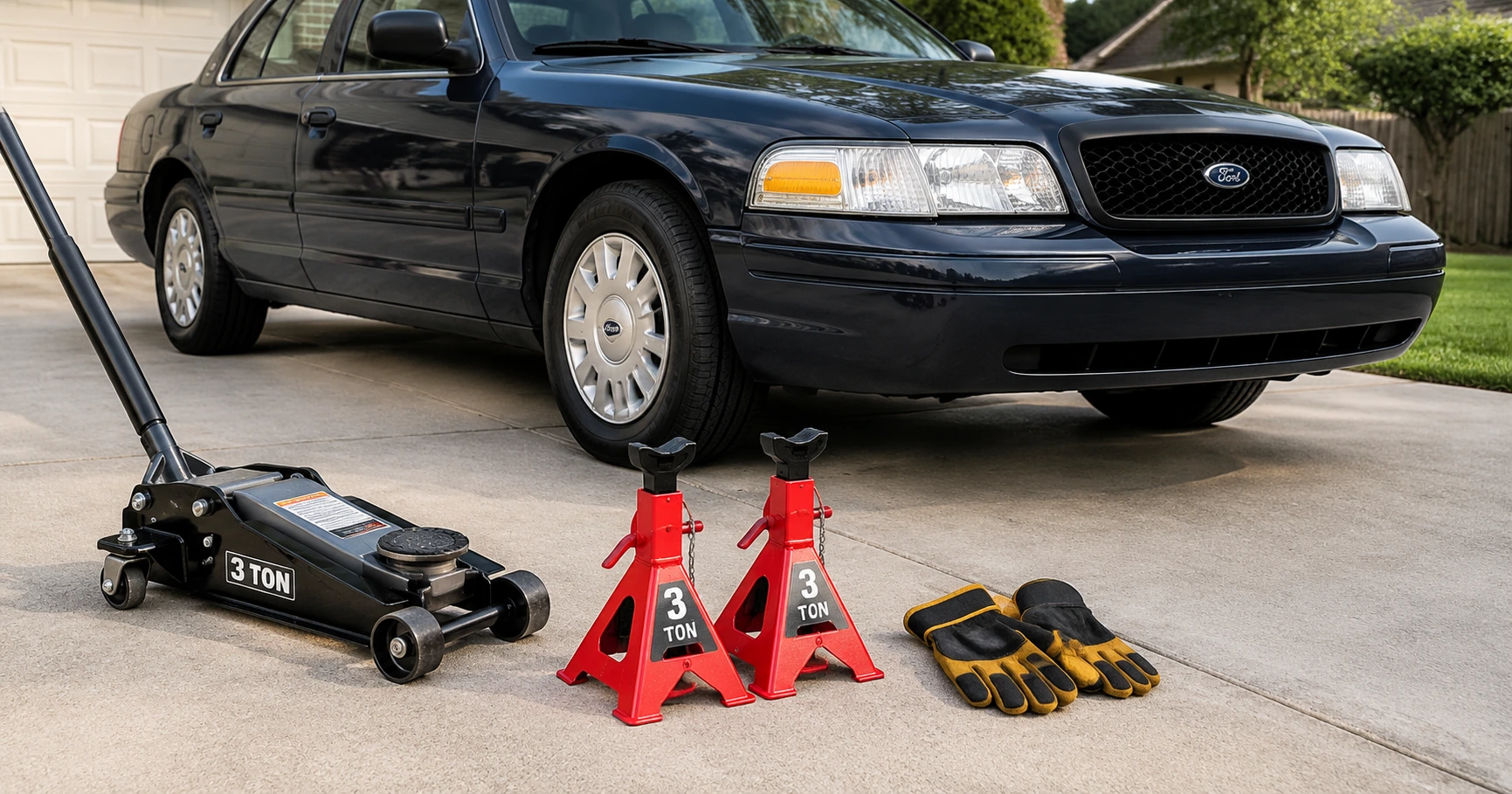 Hướng dẫn cách nâng xe Crown Vic hiệu quả và an toàn - image 3