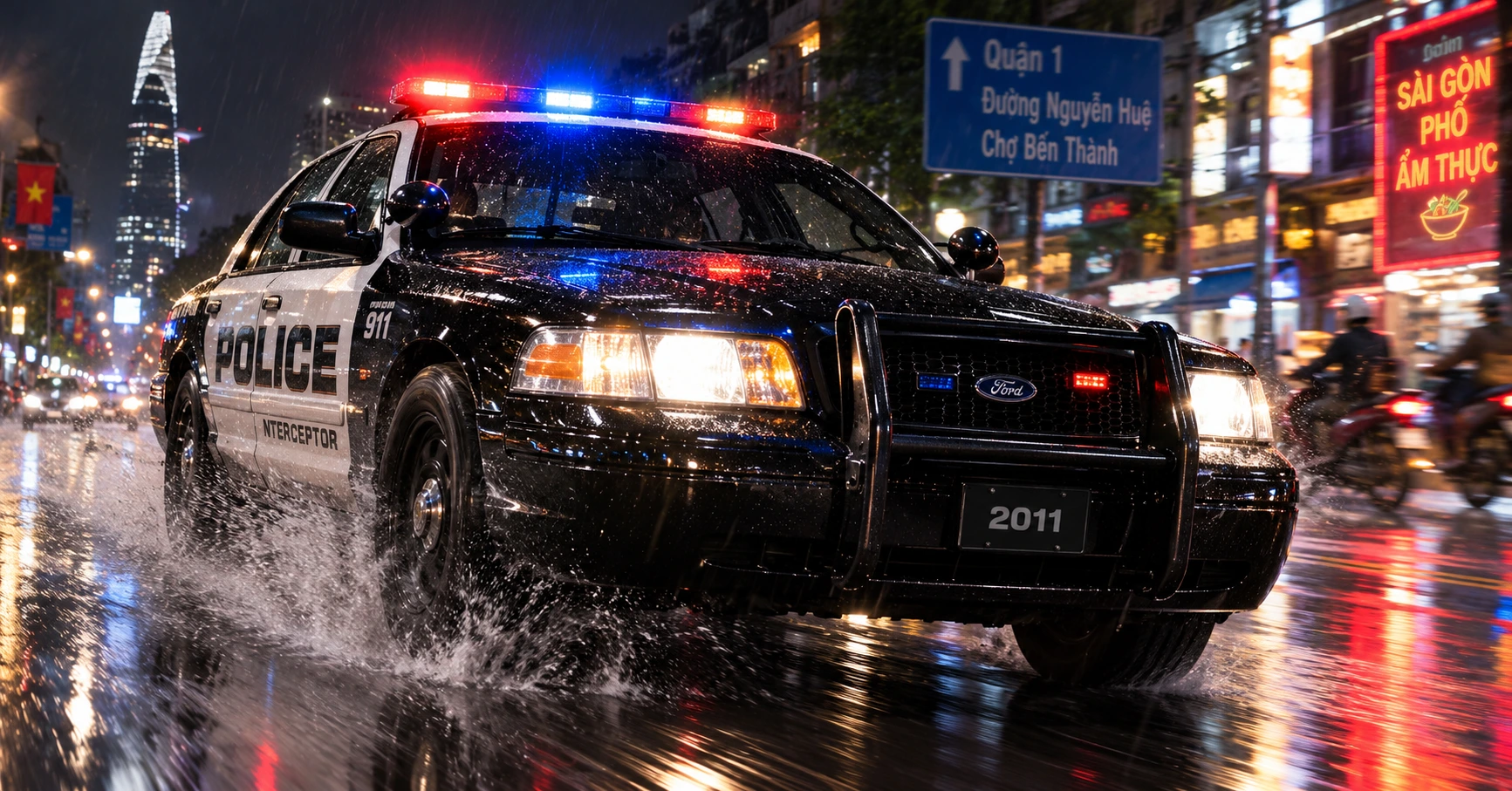 2011 ford crown vic police interceptor: Chiếc xe cảnh sát huyền thoại và sức hút khó cưỡng - image 2